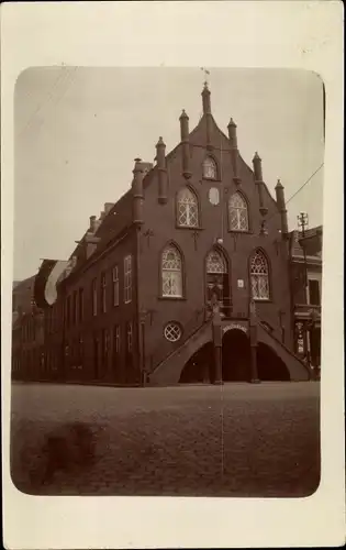 Foto Ak Anholt Isselburg in Westfalen, Blick auf das Rathaus