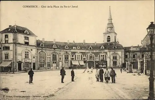 Ak Commercy Lothringen Meuse, Cote de la Place du Fer a Cheval