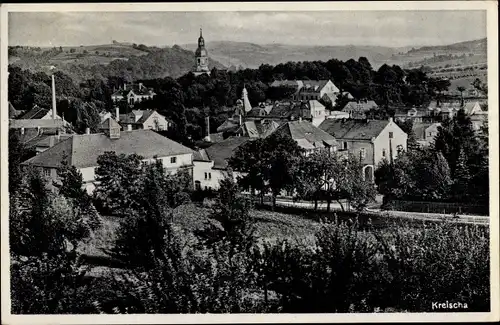 Ak Kreischa Osterzgebirge, Gesamtansicht