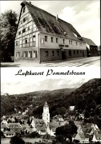 Ak Hohenstadt Pommelsbrunn Mittelfranken, Gasthof zum Stern, Teilansicht