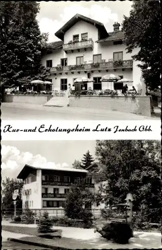 Ak Jenbach Bad Feilnbach Oberbayern, Kurheim Lutz