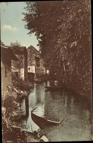 Ak Coulon Deux Sèvres, Le Marais Poitevin, La Garette