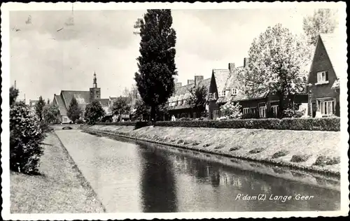 Ak Rotterdam-Zuid Südholland Niederlande, Lange Geer