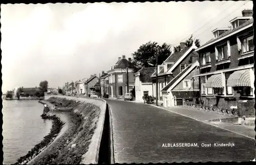 Ak Alblasserdam Südholland, Oost Kinderdijk