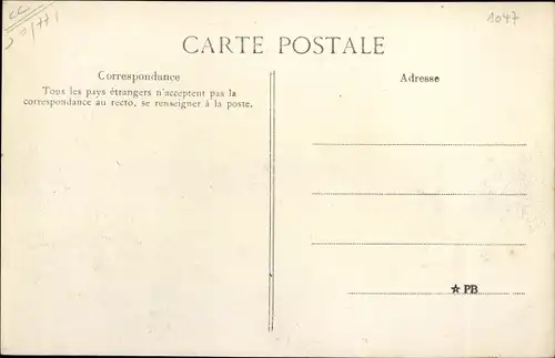 Ak Courquetaine Seine et Marne, Les fossés du Château