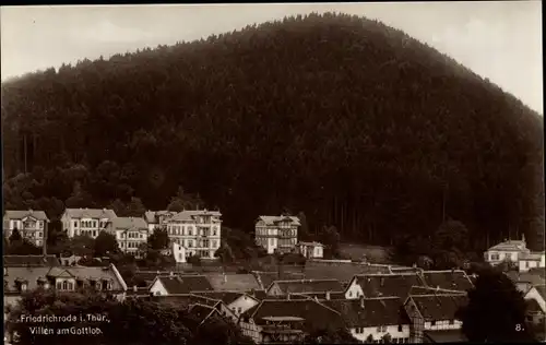 Ak Friedrichroda im Thüringer Wald, Villen am Gottlob