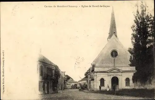 Ak Mareil le Guyon Yvelines, L'Eglise