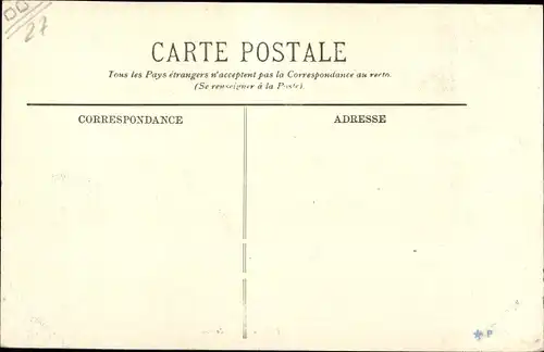 Ak Emanville Eure, La Mairie, Homme à Bicyclette