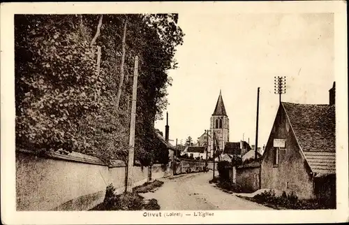 Ak Olivet Loiret, L´Église