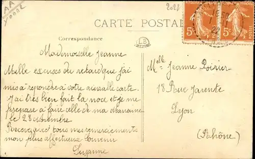 Ak Vault de Lugny Yonne, Vue Générale