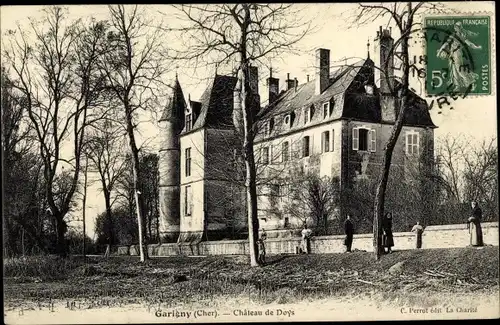 Ak Garigny Cher, Château de Doys