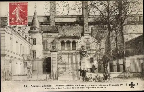 Ak Arcueil Cachan Val de Marne, Château de Provigny