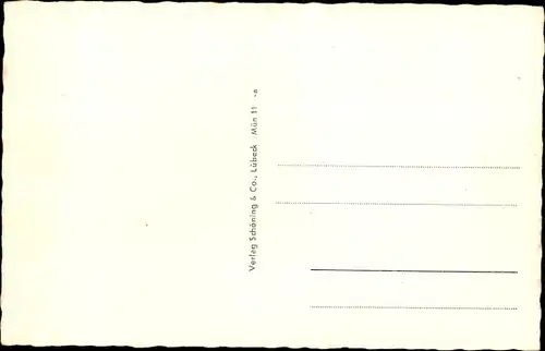 Ak Münnerstadt in Unterfranken Bayern, Partie am Anger, Kirche