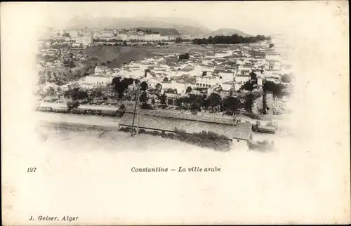 Ak Constantine Algerien, La ville arabe