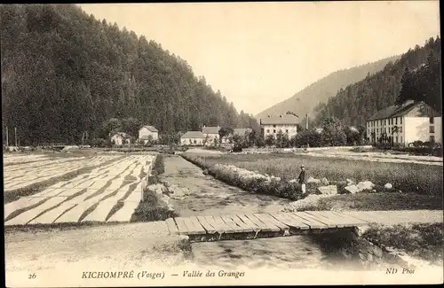 Ak Kichompré Gérardmer Lothringen Vosges, Vallée des Granges