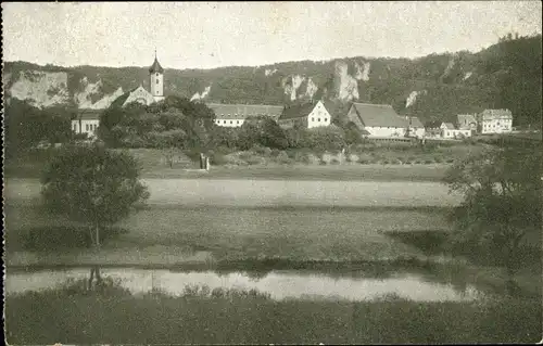 Ak Beuron an der Donau Württemberg, Teilansicht von Westen