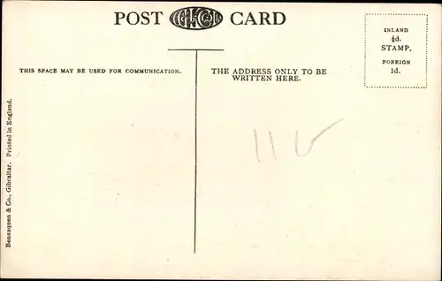 Ak Gibraltar, Moorish Castle and Town, Stadtpanorama