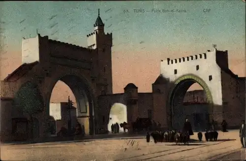 Ak Tunis Tunesien, Porte Bob-el-Kadra, Stadttore