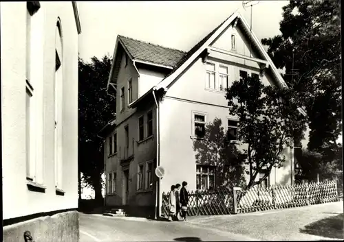 Ak Bad Liebenstein im Thüringer Wald, Wohnhaus Fröbels