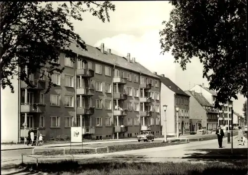 Ak Malchin in Mecklenburg, Wargentiner Straße