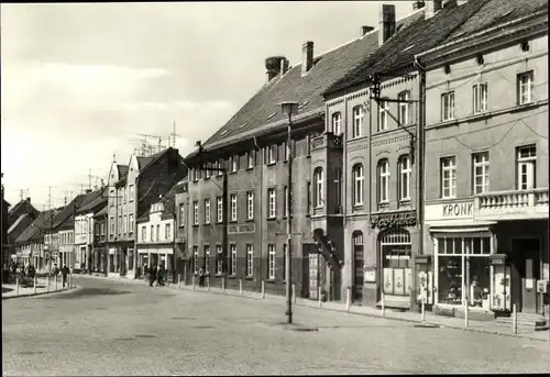Ak Reuterstadt Stavenhagen in Mecklenburg, Am Markt