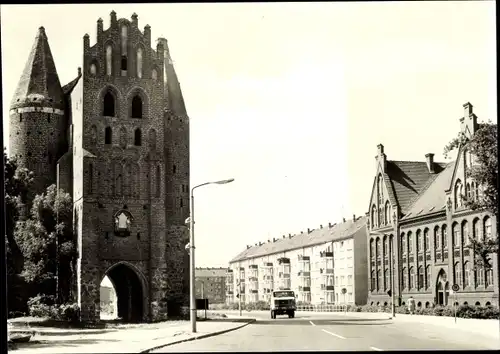 Ak Friedland in Mecklenburg, Anklamer Tor