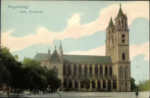 Ak Magdeburg an der Elbe, Dom