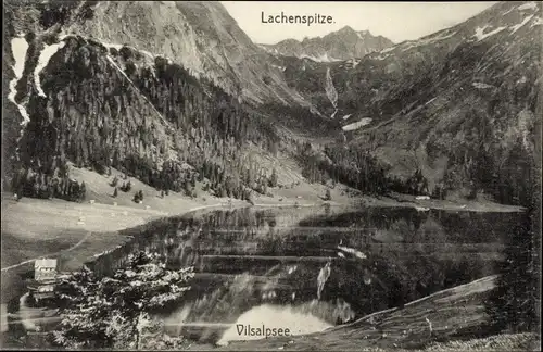 Ak Tannheim in Tirol, Lachenspitze, Vilsalpsee
