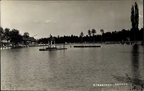 Ak Bad Rodach Oberfranken Bayern, Strandbad