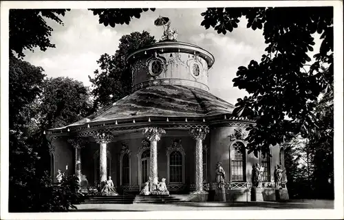 Ak Potsdam in Brandenburg, Schloss Sanssouci, Chinesisches Teehaus