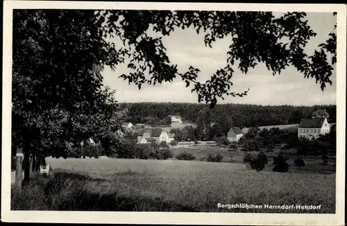 Ak Herrndorf Hetzdorf Halsbrücke Mittelsachsen, Bergschlößchen