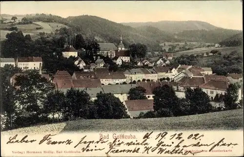 Ak Bad Gottleuba in Sachsen, Panorama