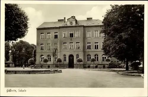 Ak Gößnitz in Thüringen, Schule