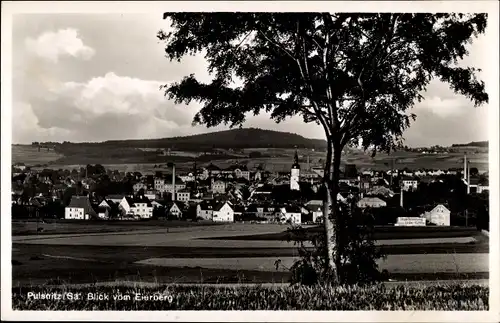 Ak Pulsnitz in Sachsen, Gesamtansicht vom Eierberg aus