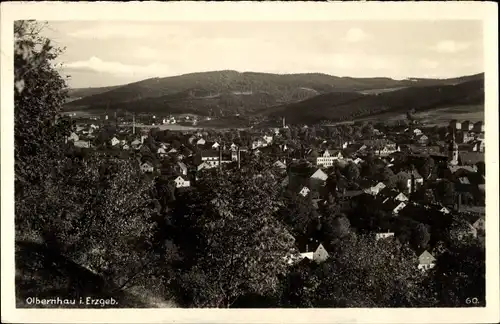 Ak Olbernhau im Erzgebirge, Gesamtansicht