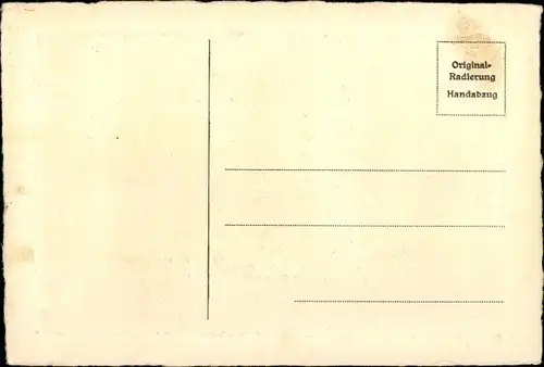 Künstler Ak Meißen an der Elbe, Albrechtsburg