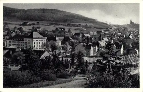 Ak Oberschlema Bad Schlema im Erzgebirge, Gesamtansicht