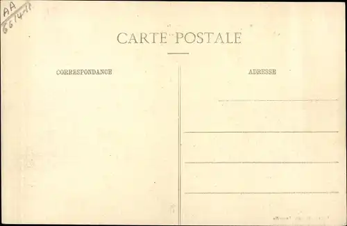 Ak Gerbeviller Meurthe et Moselle, La Guerre en Lorraine en 1914, zerstörte Häuser