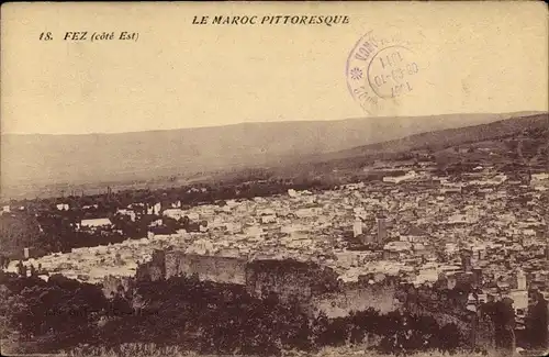 Ak Fès Fez Marokko, Panorama