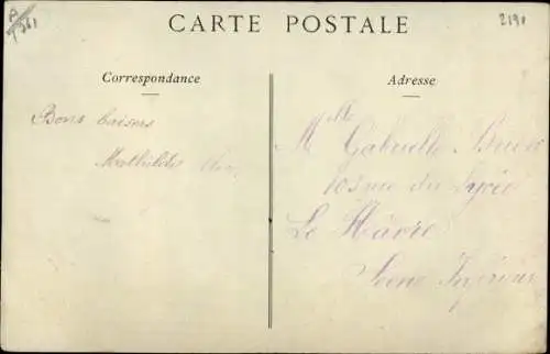 Ak Étretat Seine Maritime, Vue Generale de la Plage, Strandansicht, Boote, Felsen,