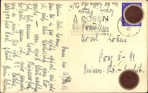 Ak Poznań Posen, Rathaus