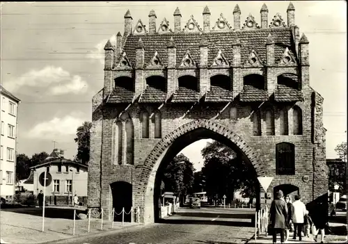 Ak Malchin Mecklenburg, Kalensches Tor