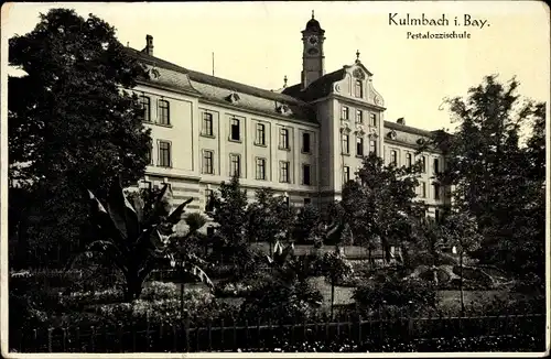 Ak Kulmbach in Oberfranken, Pestalozzischule
