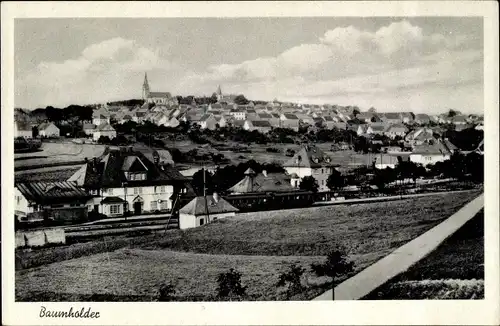 Ak Baumholder im Kreis Birkenfeld, Panorama von der Ortschaft