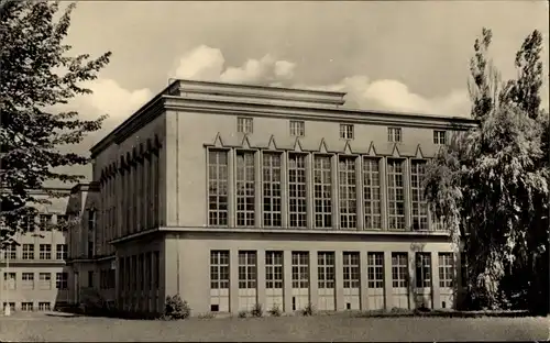 Ak Forst in der Niederlausitz, Jahnschule