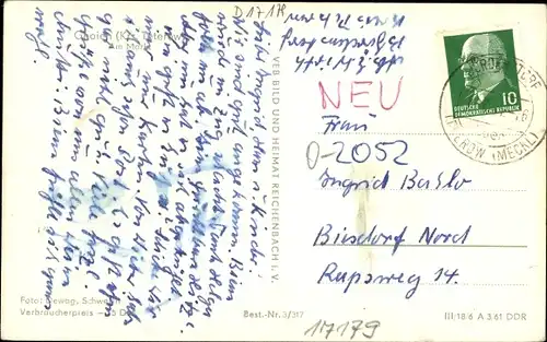 Ak Gnoien in Mecklenburg, Am Markt