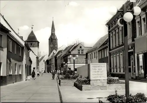 Ak Gräfenhainichen in Sachsen Anhalt, Boulevard