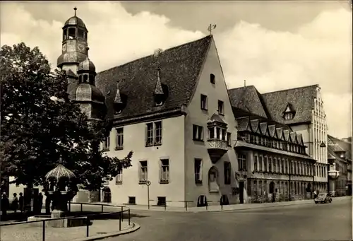 Ak Aschersleben im Salzlandkreis, Rathaus