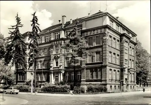 Ak Guben in der Niederlausitz, Pestalozzischule, Polytechnische Oberschule