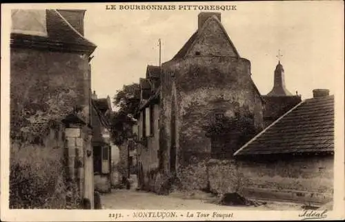 Ak Montluçon Allier, La Tour Fouquet